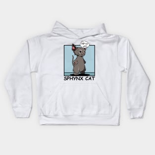 Sphynx Cat Kids Hoodie